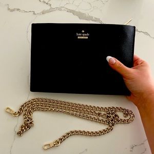 KATE SPADE. Pouch/shoulder bag with detachable chain.